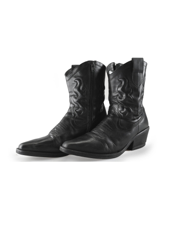 Nelson Cowboy laarzen Zwart 245604
 Maat 40
 