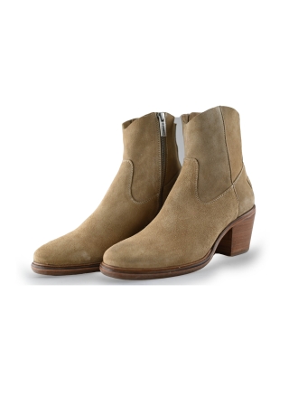 Shabbies Enkellaarzen Bruin 245623
 Maat 39
 
