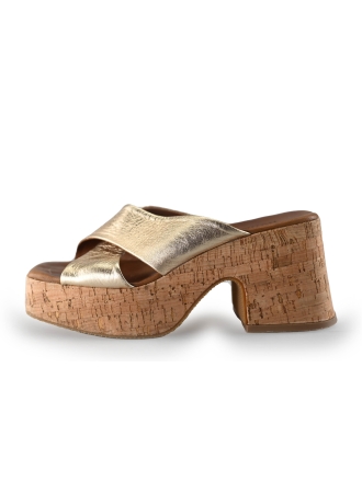 Notre-V Sleehakken Goud 245817
 Maat 38
 