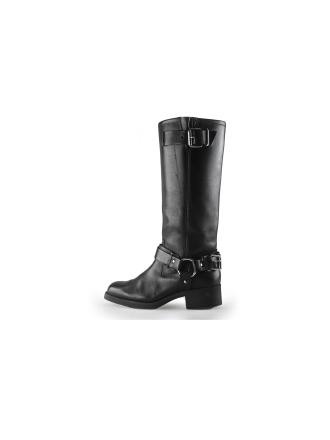 Nelson Biker boots Zwart 246905
 Maat 39
 
