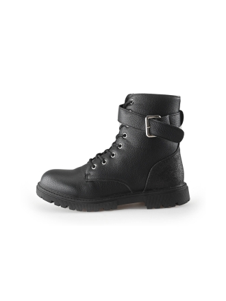 Nelson Veterboots Zwart 247585
 Maat 37
 