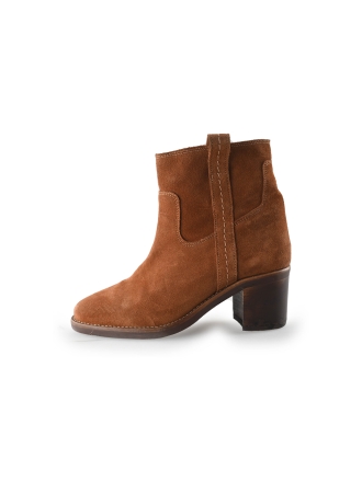 Nelson Enkellaarzen Bruin 247752
 Maat 39
 