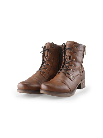 Mustang Veterboots Cognac 248135
 Maat 43
 