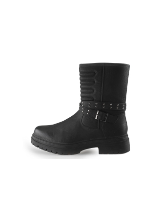 Sub55 Enkellaarzen Zwart 248364
 Maat 41
 