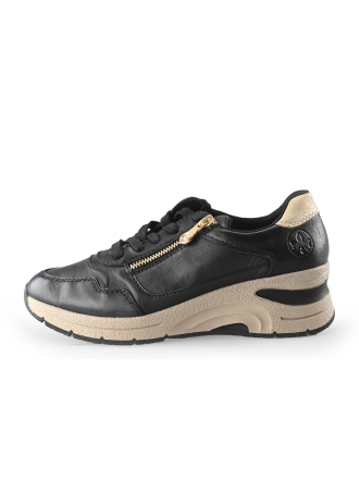 Rieker Sneakers Zwart 248586
 Maat 39
 