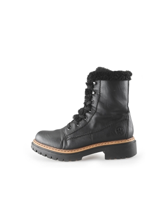 Rieker Veterboots Zwart 249017
 Maat 40
 