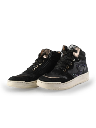 Develab Hoge sneakers Zwart 249039
 Maat 37
 