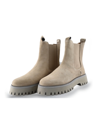 VIA VAI Chelsea boots Beige 249198
 Maat 40
 