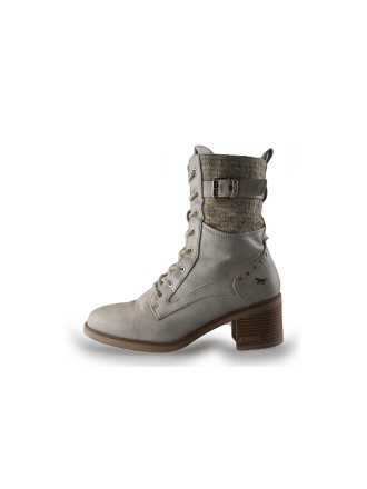 Mustang Veterboots Wit 249954
 Maat 40
 