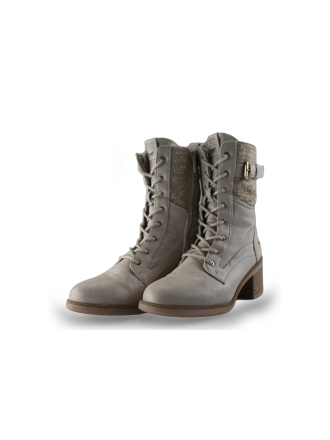 Mustang Veterboots Wit 249954
 Maat 40
 