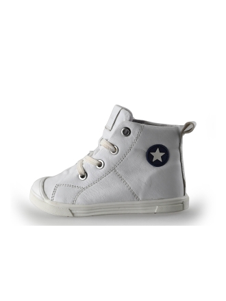 Jopper Hoge sneakers Wit 250335
 Maat 24
 