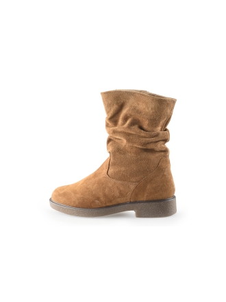 Sub55 Enkellaarzen Cognac 258152
 Maat 40
 