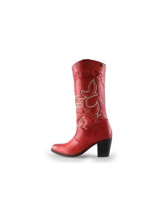 Lazamani Cowboy laarzen Rood 258268
 Maat 38
 