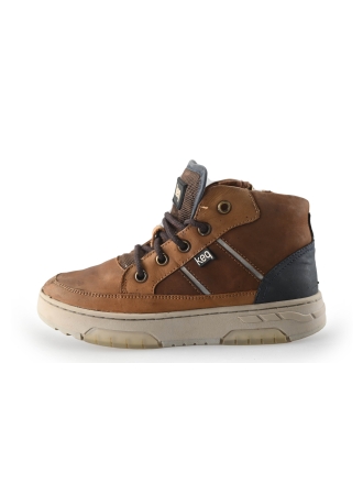 Enzo Hoge sneakers Bruin 258774
 Maat 32
 