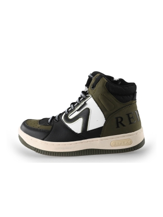 Replay Hoge sneakers Zwart 259259
 Maat 32
 