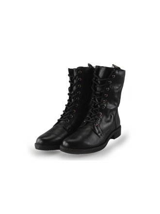 Nelson Veterboots Zwart 259397
 Maat 39
 