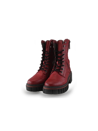 Mustang Veterboots Rood 259411
 Maat 38
 