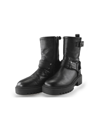 Poelman Biker boots Zwart 259635
 Maat 36
 