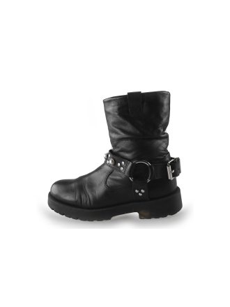 Lina Locchi Enkellaarzen Zwart 261486
 Maat 36
 