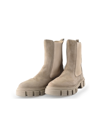 Lina Locchi Enkellaarzen Beige 261539
 Maat 38
 