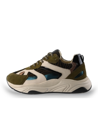 Poelman Sneakers Goud 261995
 Maat 39
 