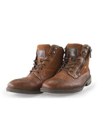 Mustang Veterboots Cognac 262808
 Maat 42
 