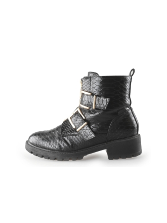 Nelson Biker boots Zwart 262976
 Maat 39
 