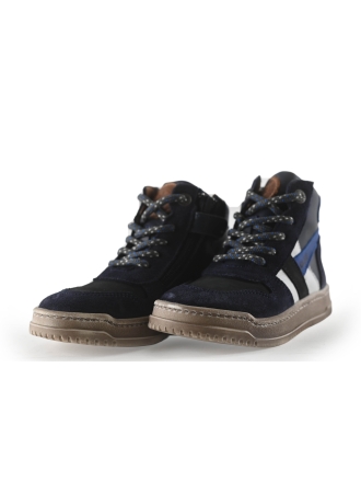 Develab Hoge sneakers Blauw 265006
 Maat 25
 