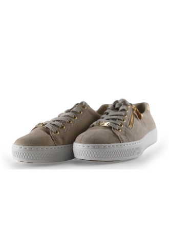 Rieker Sneakers Beige 265009
 Maat 37
 