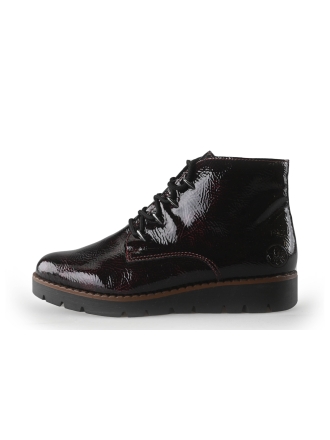 Rieker Veterboots Rood 265216
 Maat 40
 