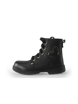 Nelson Veterboots Zwart 265408
 Maat 26
 