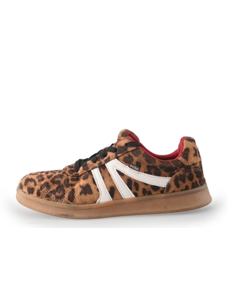 Poelman Sneakers Bruin 265566
 Maat 38
 