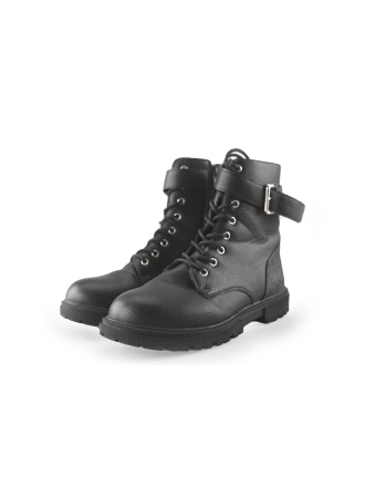 Nelson Veterboots Zwart 265929
 Maat 38
 