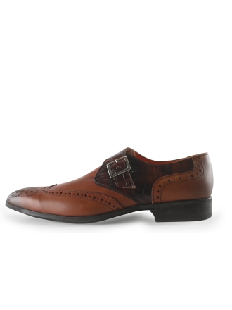 Reinhard Frans Nette schoenen Cognac 266001
 Maat 46
 