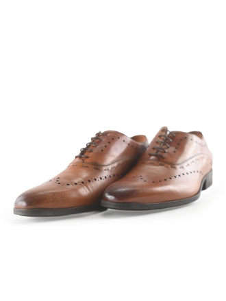 Reinhard Frans Veterschoenen Cognac 266003
 Maat 42
 