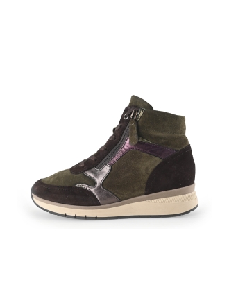 Gabor Hoge sneakers Groen 266198
 Maat 37
 