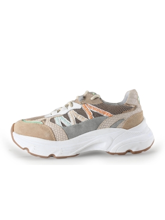 Nelson Sneakers Beige 266249
 Maat 39
 