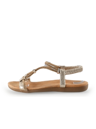 Sub55 Sandalen Goud 266282
 Maat 39
 