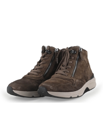 Gabor Hoge sneakers Bruin 266353
 Maat 39
 