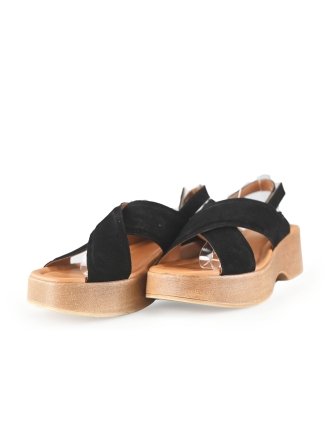 Sacha Sandalen Zwart 266389
 Maat 41½
 