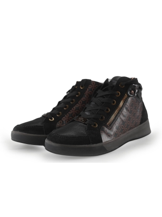 Ara Hoge sneakers Zwart 266409
 Maat 37
 