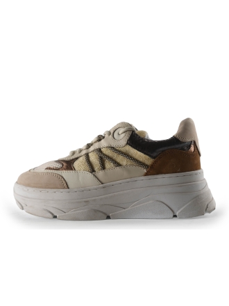 Poelman Sneakers Bruin 266621
 Maat 38
 