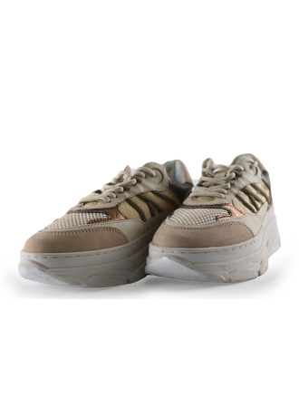 Poelman Sneakers Bruin 266621
 Maat 38
 