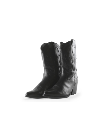 Ann Rocks Cowboy laarzen Zwart 266667
 Maat 39
 