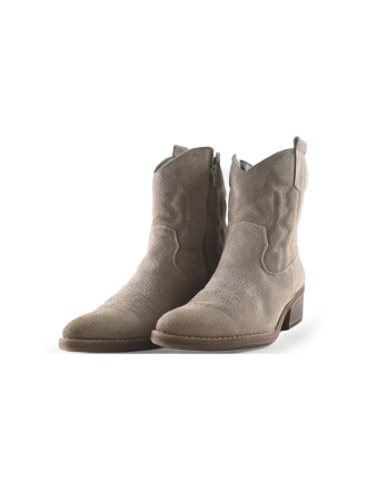 Nelson Enkellaarzen Beige 266679
 Maat 41
 