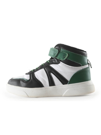Nelson Hoge sneakers Groen 266742
 Maat 34
 