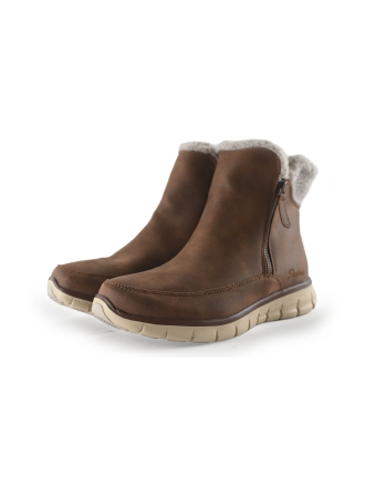 Skechers Enkellaarzen Cognac 266854
 Maat 40
 