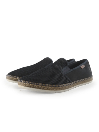Rieker Instappers Blauw 266911
 Maat 45
 