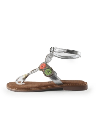 Lazamani Sandalen Zilver 266936
 Maat 38
 
