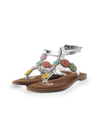 Lazamani Sandalen Zilver 266936
 Maat 38
 